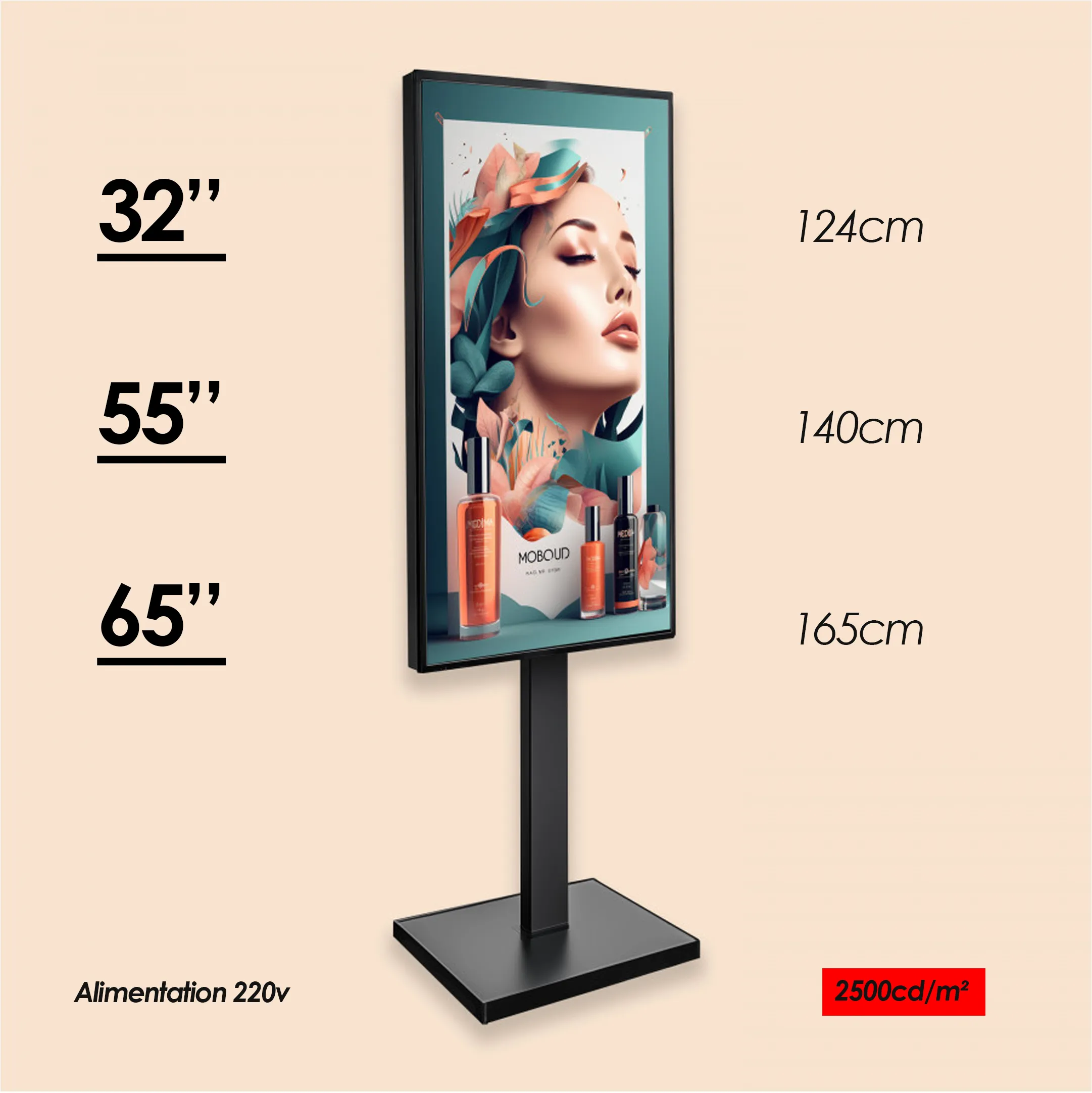 Vitrine Led 2500 Site