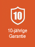 10 Jahre Garantie
